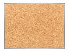 Slimline Natural Cork Notice Board